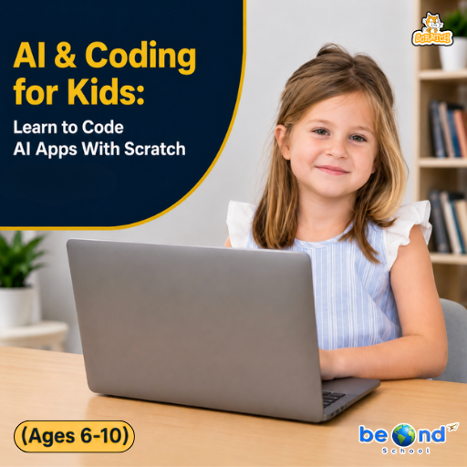 AI & Coding for Kids: Learn to Code AI Apps With Scratch (Ages 6-10)