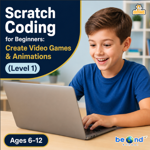 Scratch Coding for Beginners: Create Video Games & Animations (Level 1)
