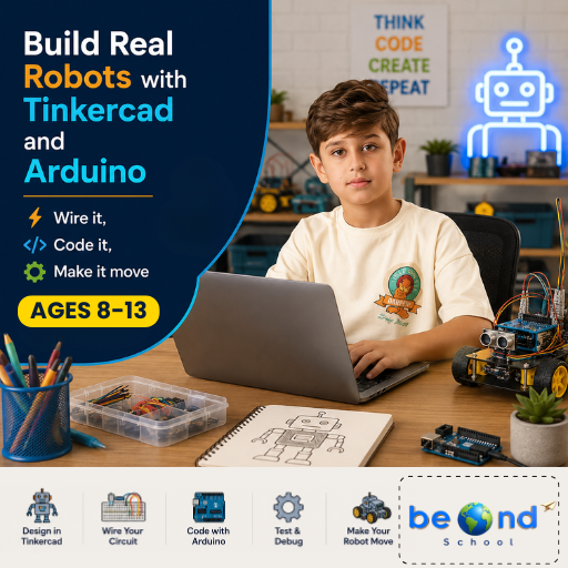 Build Real Robots with Tinkercad and Arduino