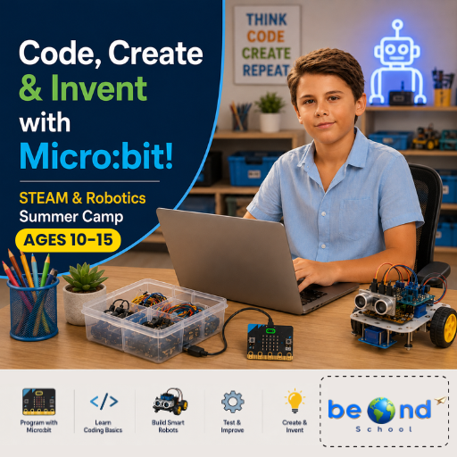 STEAM & Robotics Summer Camp: Code, Create & Invent with Micro:bit